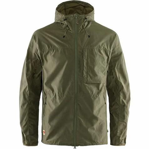 Fjällräven Men High Coast Wind Jacket Green PH172073 Philippines